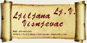 Ljiljana Višnjevac vizit kartica